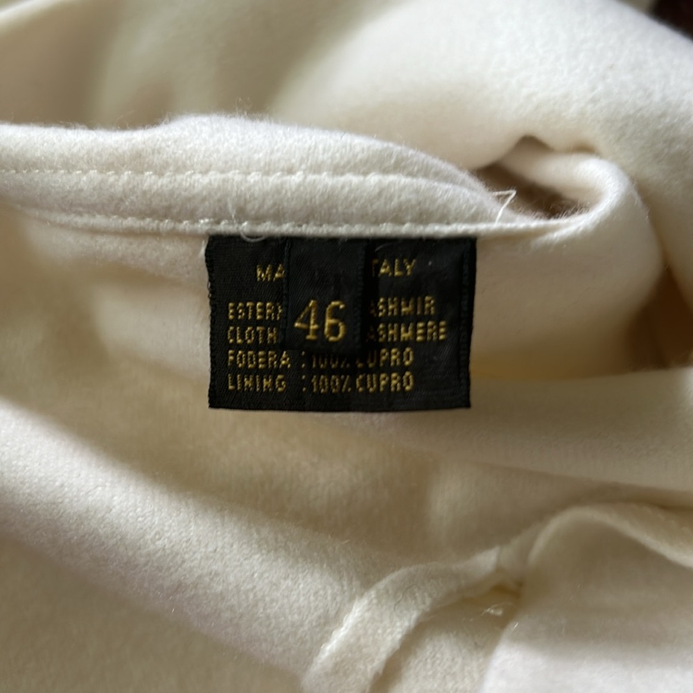 Loro Piana Lustrous Cashmere Open Blazer Made In Italy - Picture 10 of 13